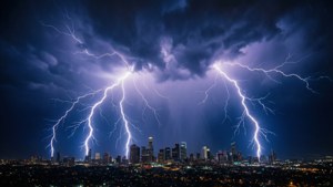 Stormy City Lightning