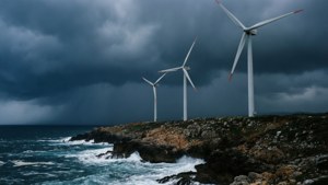 Stormy Coastal Turbines