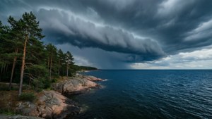 Stormy Coastline
