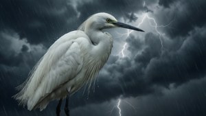 Stormy Egret