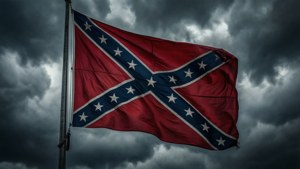 Stormy Flag Waving