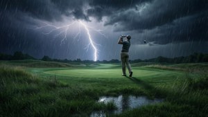 Stormy Golf Duel