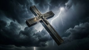 Stormy Inverted Cross