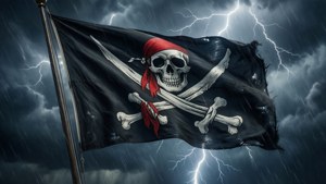 Stormy Jolly Roger