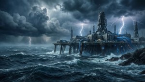 Stormy Kamino Ocean