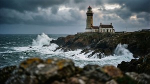 Stormy Lighthouse Depth