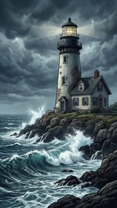Stormy Lighthouse House