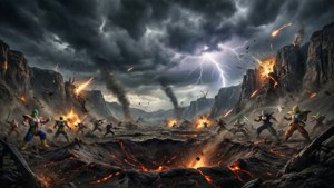 Stormy Namek Battlefield
