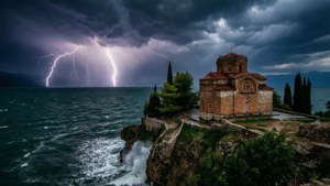 Stormy Night Over Kaneo