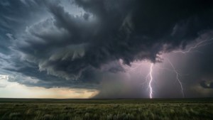 Stormy Prairie Fury