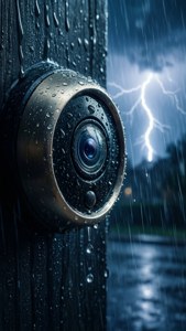 Stormy Ring Doorbell View