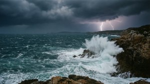 Stormy Sea Waves