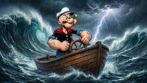 Stormy Seas Sailor