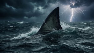 Stormy Shark Fin