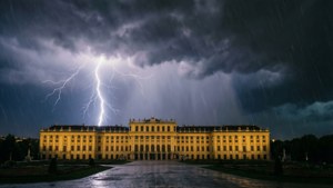 Stormy Skies at Schonbrunn