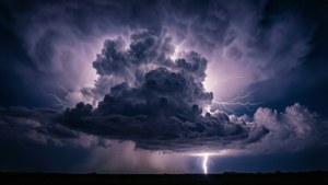 Stormy Skies Lightning