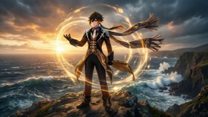 Stormy Sunset Traveler