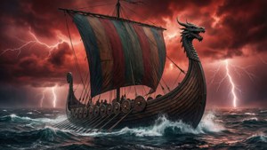 Stormy Viking Voyage