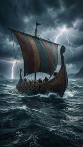 Stormy Viking Voyage