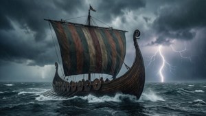 Stormy Viking Voyage