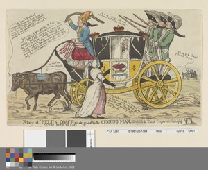 Story of *Nell's Coach made good by the Cunning Man. Addressed to the Ducal Conjurer and Dutchess of [chamber pot] *in The Devil to Pay.