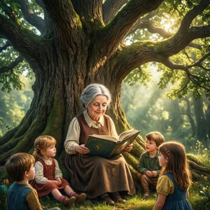 Storytime Under the Oak