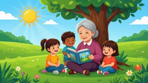 Storytime Under the Tree
