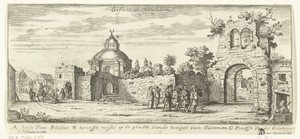 Straatgezicht van Jeruzalem