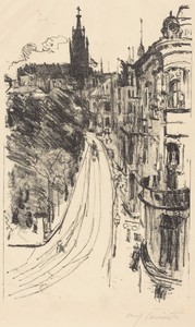 Strasse in Königsberg (Street in Königsberg)