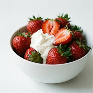Strawberries and Cream