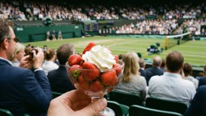 Strawberries at Wimbledon