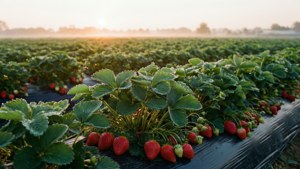 Strawberry Field Sunrise