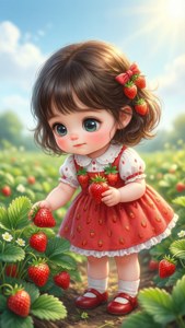 Strawberry Girl