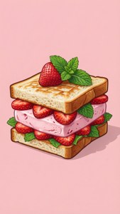 Strawberry Mint Minimal