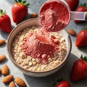 Strawberry Oatmeal Boost