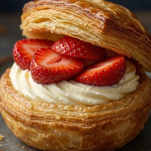 Strawberry Puff Pastry