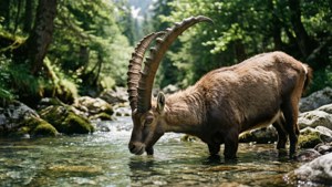 Streamside Ibex