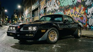 Street Art Firebird
