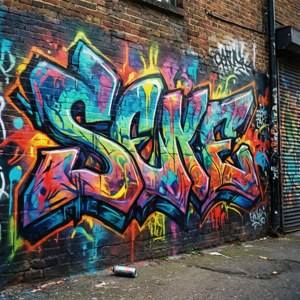 Street Art Mural Wall