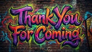 Street Art Thanks