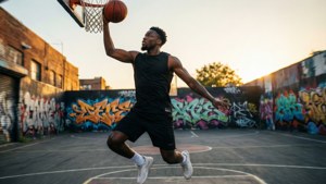 Street Basketball Dunk