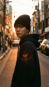 Street Beanie Silhouette