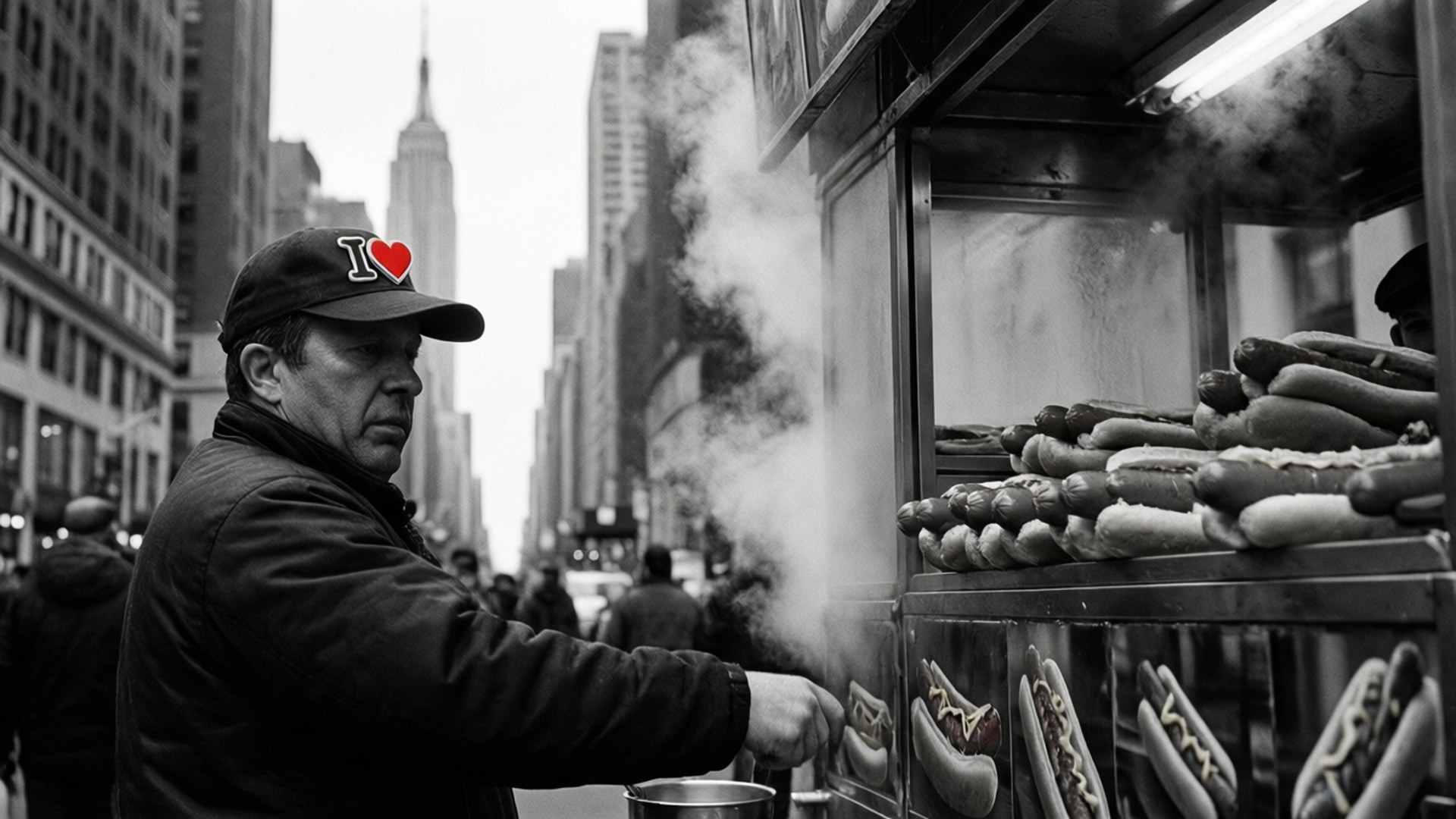 Street Cart Love by Wallpapers.art Studio