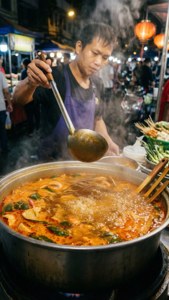 Street Food Tom Yum Vendor