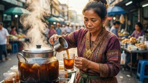 Street Vendor Thai Tea