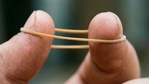 Stretching Rubber Band