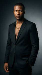 Striking Portrait in Suit