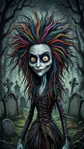 Striped Graveyard Wanderer