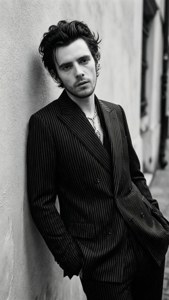 Striped Suit Portrait