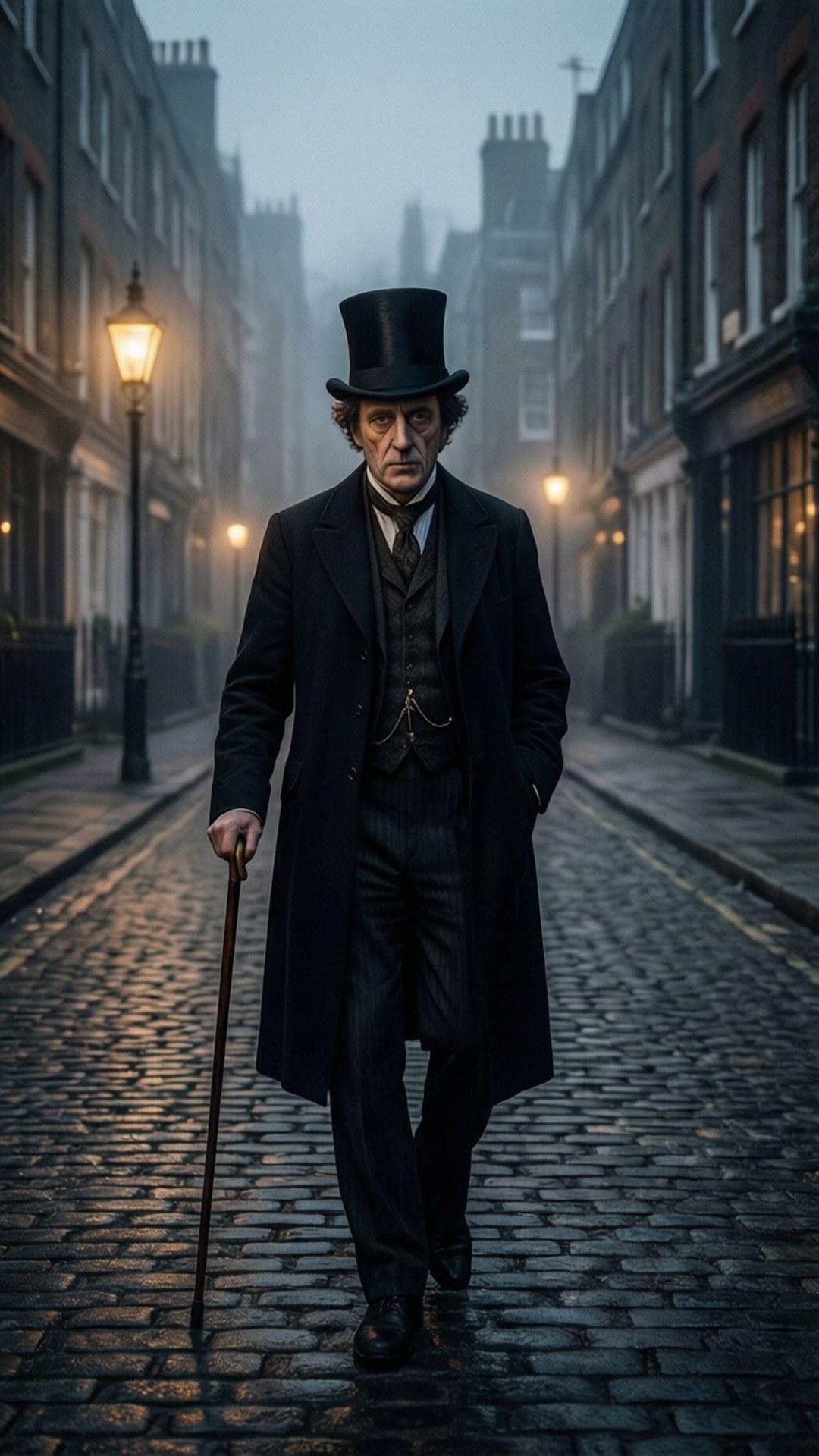 Stroll Through Gaslight by Wallpapers.art Studio